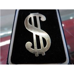 Men's swank dollar sign money clip