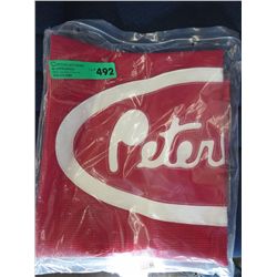 Red bug screen for Peterbilt 379 extended  cab