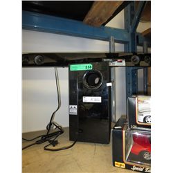 Two piece speaker system