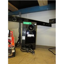 Two piece speaker system