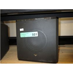 Sound bar and sub woofer
