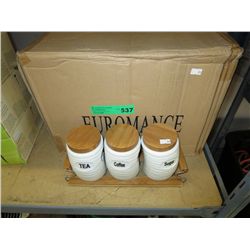 Case of canister sets