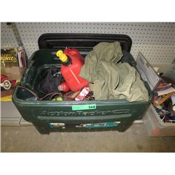 Tote and contents