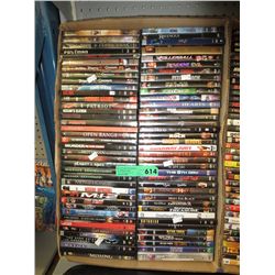 Case of approx. 6 dozen DVDs