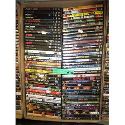Case of approx. 6 dozen DVDs