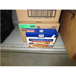 Case of Quaker Oatmeal bars "Maple & Brown Sugar"