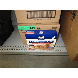 Case of Quaker Oatmeal bars "Maple & Brown Sugar"