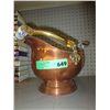 Image 1 : Decorative copper and brass basket