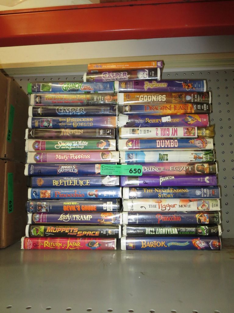 30 Children's' VHS tapes