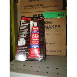 Case of Silicone gasket maker - RED