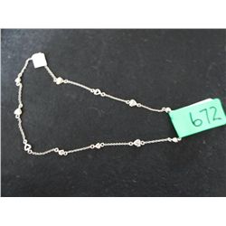 Sterling silver necklace 16"