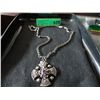 Image 2 : Sterling gothic cross and chain