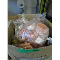 Box of doll parts