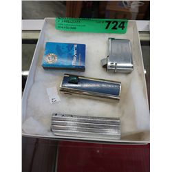Four vintage lighters