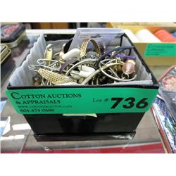 Box of costume jewelry