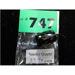 Smoky quartz 23.90 carat