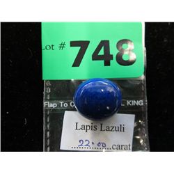 Lapis Lazuli polished cabochon 22 carats