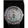 Image 1 : Ladies Fossil blue wristwatch