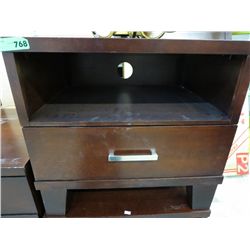 Wood bedside table - NEW