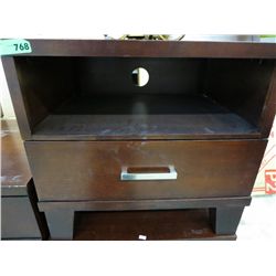 Wood bedside table - NEW