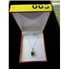 Image 2 : Crystal necklace set with 10 diamonds