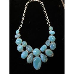 Custom made gemstone necklace