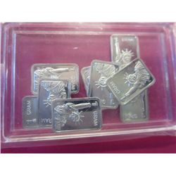10 x US Statue of Liberty bars.