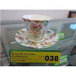 Royal Albert teacup and saucer "Lady-Gay"
