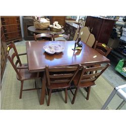 Vintage Rock Maple 7 piece dining set