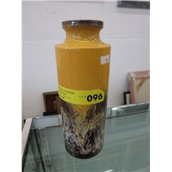 West German glazed art vase