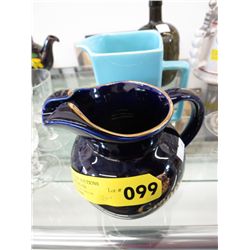 Two jugs with logos