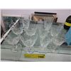 Image 1 : 10 vintage glasses