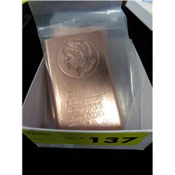 Two Morgan-design copper bars