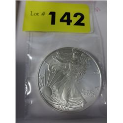 2004 Walking Lady Liberty $1.00 silver coin
