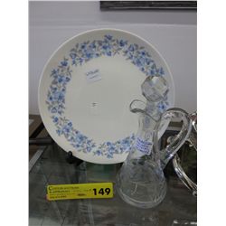 Wedgewood and crystal