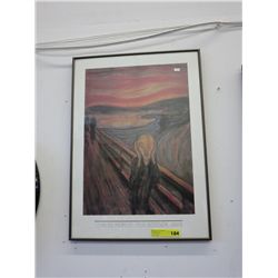 Edvard Munch "The Scream" print