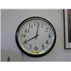 Image 1 : Large round metal framed clock 22" dia.