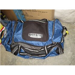 Hockey bag and pads - assorted sizes