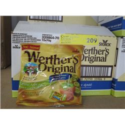 Case of Werther Original hard candies