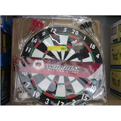 Darts and board