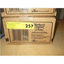 Case of Werther's Original candies
