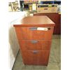 Image 1 : Three drawer filing cabinet
