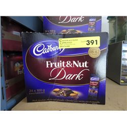 Case of Cadbury Fruit & Nut chocolate bars