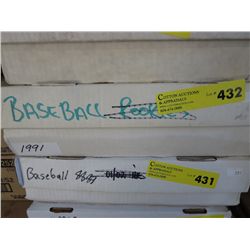 Case of Upper Deck Baseball cards 1991