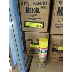 Case of Mazola original spray