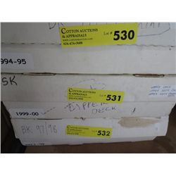 Case of basketball cards 1999-2000