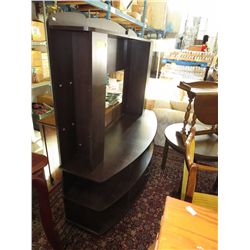 Bow front entertainment centre