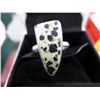 Image 1 : .925 silver Alberta jasper gemstone ring