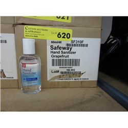 Case of Safeway hand sanitizers