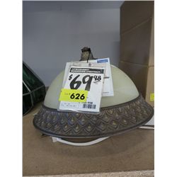 13" flush mount light fixture